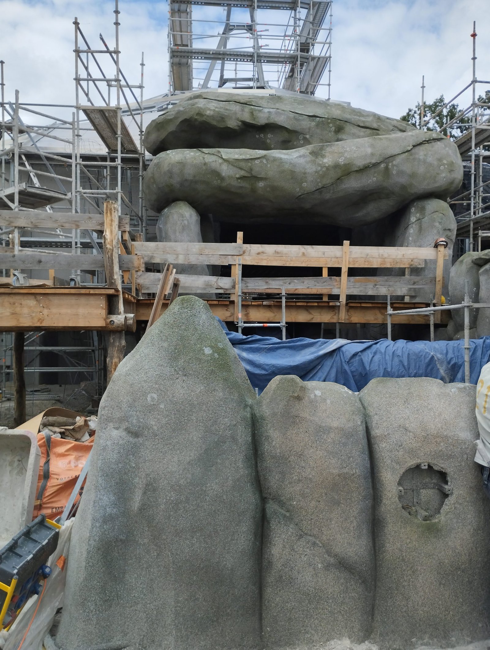 Parc Astérix — Nouveaux rochers