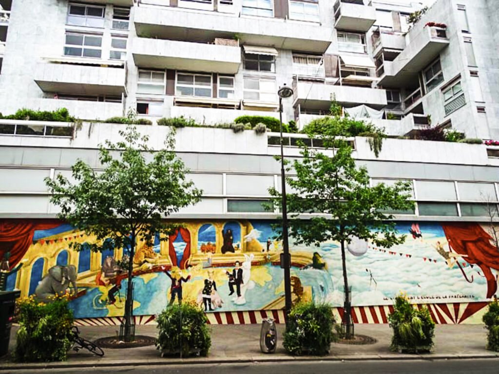 Fresque Bouglione — Paris 9e